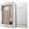 Etui Guess IML Flowers Electro Pearl     Strap MagSafe do iPhone 17 Pro Max różowy na NearMe.pl