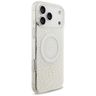 Etui Guess IML Flowers Electro Pearl     Strap MagSafe do iPhone 17 Pro Max biały na NearMe.pl