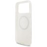 Etui Guess IML Flowers Electro Pearl     Strap MagSafe do iPhone 17 Pro Max biały na NearMe.pl