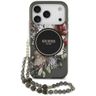 Etui Guess IML Flowers Pearl Strap       MagSafe do iPhone 17 Pro czarny na NearMe.pl