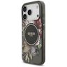 Etui Guess IML Flowers Pearl Strap       MagSafe do iPhone 17 Pro czarny na NearMe.pl