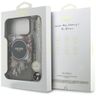 Etui Guess IML Flowers Pearl Strap       MagSafe do iPhone 17 Pro Max czarny na NearMe.pl