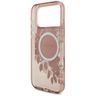 Etui Guess IML Flowers Pearl Strap       MagSafe do iPhone 17 Pro Max różowy na NearMe.pl