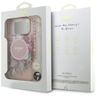 Etui Guess IML Flowers Pearl Strap       MagSafe do iPhone 17 Pro Max różowy na NearMe.pl
