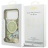 Etui Guess IML Glitter Flowers Triangle  MagSafe do iPhone 17 Pro zielony na NearMe.pl