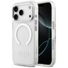 Etui Guess Metal Outline MagSafe do      iPhone 17 Pro srebrny na NearMe.pl