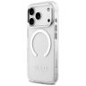 Etui Guess Metal Outline MagSafe do      iPhone 17 Pro srebrny na NearMe.pl