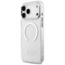 Etui Guess Metal Outline MagSafe do      iPhone 17 Pro Max srebrny na NearMe.pl