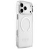 Etui Guess Metal Outline MagSafe do      iPhone 17 Pro Max srebrny na NearMe.pl