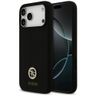 Etui Guess Silicone Logo Strass 4G       MagSafe do iPhone 17 Pro Max czarny na NearMe.pl