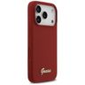 Etui Guess Silicone Script Metal Logo    MagSafe do iPhone 17 Pro magenta na NearMe.pl