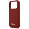 Etui Guess Silicone Script Metal Logo    MagSafe do iPhone 17 Pro magenta na NearMe.pl