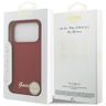 Etui Guess Silicone Script Metal Logo    MagSafe do iPhone 17 Pro magenta na NearMe.pl