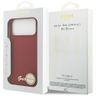Etui Guess Silicone Script Metal Logo    MagSafe do iPhone 17 Pro Max magenta na NearMe.pl