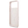 Etui Guess Silicone Script Metal Logo    MagSafe do iPhone 17 Pro Max różowy na NearMe.pl