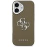 Etui Guess Grained Big 4G Classic Logo   do iPhone 17 brązowy na NearMe.pl