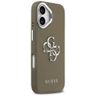 Etui Guess Grained Big 4G Classic Logo   do iPhone 17 brązowy na NearMe.pl