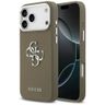 Etui Guess Grained Big 4G Classic Logo   do iPhone 17 Pro Max brązowy na NearMe.pl