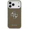 Etui Guess Grained Big 4G Classic Logo   do iPhone 17 Pro Max brązowy na NearMe.pl