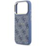 Etui Guess 4G PU Classic Logo MagSafe do iPhone 17 Pro niebieski na NearMe.pl