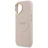 Etui Guess Peony Hot Stamp MagSafe do    iPhone 17 różowy na NearMe.pl