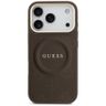 Etui Guess Peony Hot Stamp MagSafe do    iPhone 17 Pro brązowy na NearMe.pl