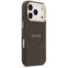 Etui Guess Peony Hot Stamp MagSafe do    iPhone 17 Pro brązowy na NearMe.pl