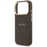 Etui Guess Peony Hot Stamp MagSafe do    iPhone 17 Pro brązowy na NearMe.pl