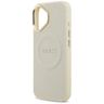Etui Guess Peony Hot Stamp MagSafe do iPhone 17 beżowy na NearMe.pl