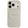 Etui Guess Peony Hot Stamp MagSafe do    iPhone 17 Pro beżowy na NearMe.pl