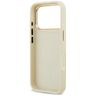 Etui Guess Peony Hot Stamp MagSafe do    iPhone 17 Pro beżowy na NearMe.pl