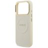 Etui Guess Peony Hot Stamp MagSafe do    iPhone 17 Pro beżowy na NearMe.pl