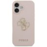 Etui Guess Grained Big 4G & Classic Logo do iPhone 17 różowy na NearMe.pl