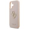 Etui Guess Grained Big 4G & Classic Logo do iPhone 17 różowy na NearMe.pl