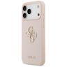 Etui Guess Grained Big 4G & Classic Logo do iPhone 17 Pro Max różowy na NearMe.pl