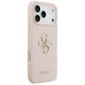 Etui Guess Grained Big 4G & Classic Logo do iPhone 17 Pro Max różowy na NearMe.pl