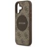 Etui Guess 4G Circle Classic Logo        MagSafe do iPhone 17 brązowy na NearMe.pl