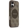 Etui Guess 4G Circle Classic Logo        MagSafe do iPhone 17 brązowy na NearMe.pl