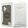 Etui Guess 4G Circle Classic Logo        MagSafe do iPhone 17 brązowy na NearMe.pl