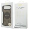 Etui Guess 4G Circle Classic Logo        MagSafe do iPhone Air brązowy na NearMe.pl
