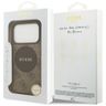 Etui Guess 4G Circle Classic Logo        MagSafe do iPhone 17 Pro brązowy na NearMe.pl