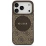 Etui Guess 4G Circle Classic Logo        MagSafe do iPhone 17 Pro brązowy na NearMe.pl
