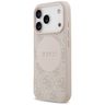 Etui Guess 4G Circle Classic Logo        MagSafe do iPhone 17 Pro różowy na NearMe.pl