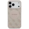 Etui Guess 4G Circle Classic Logo        MagSafe do iPhone 17 Pro Max różowy na NearMe.pl