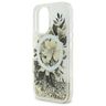 Guess GUHMP16SLFMWTE iPhone 16 6.1" beżowy/beige hardcase Liquid Glitter Flower MagSafe na NearMe.pl