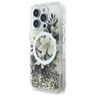 Guess GUHMP16LLFMWTE iPhone 16 Pro6.3" beżowy/beige hardcase Liquid Glitter Flower MagSafe na NearMe.pl
