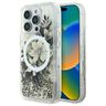 Guess GUHMP16XLFMWTE iPhone 16 Pro Max 6.9" beżowy/beige hardcase Liquid Glitter Flower MagSafe na NearMe.pl
