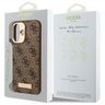 Guess GUHMP16MU4GPRW iPhone 16 Plus 6.7" brązowy/brown hardcase 4G Logo Plate MagSafe na NearMe.pl