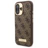 Guess GUHMP16MU4GPRW iPhone 16 Plus 6.7" brązowy/brown hardcase 4G Logo Plate MagSafe na NearMe.pl