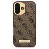 Guess GUHMP16MU4GPRW iPhone 16 Plus 6.7" brązowy/brown hardcase 4G Logo Plate MagSafe na NearMe.pl